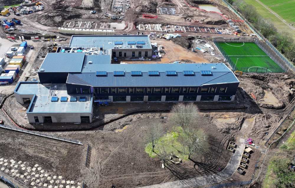 Progress and social impact hailed on new Midlothian school project