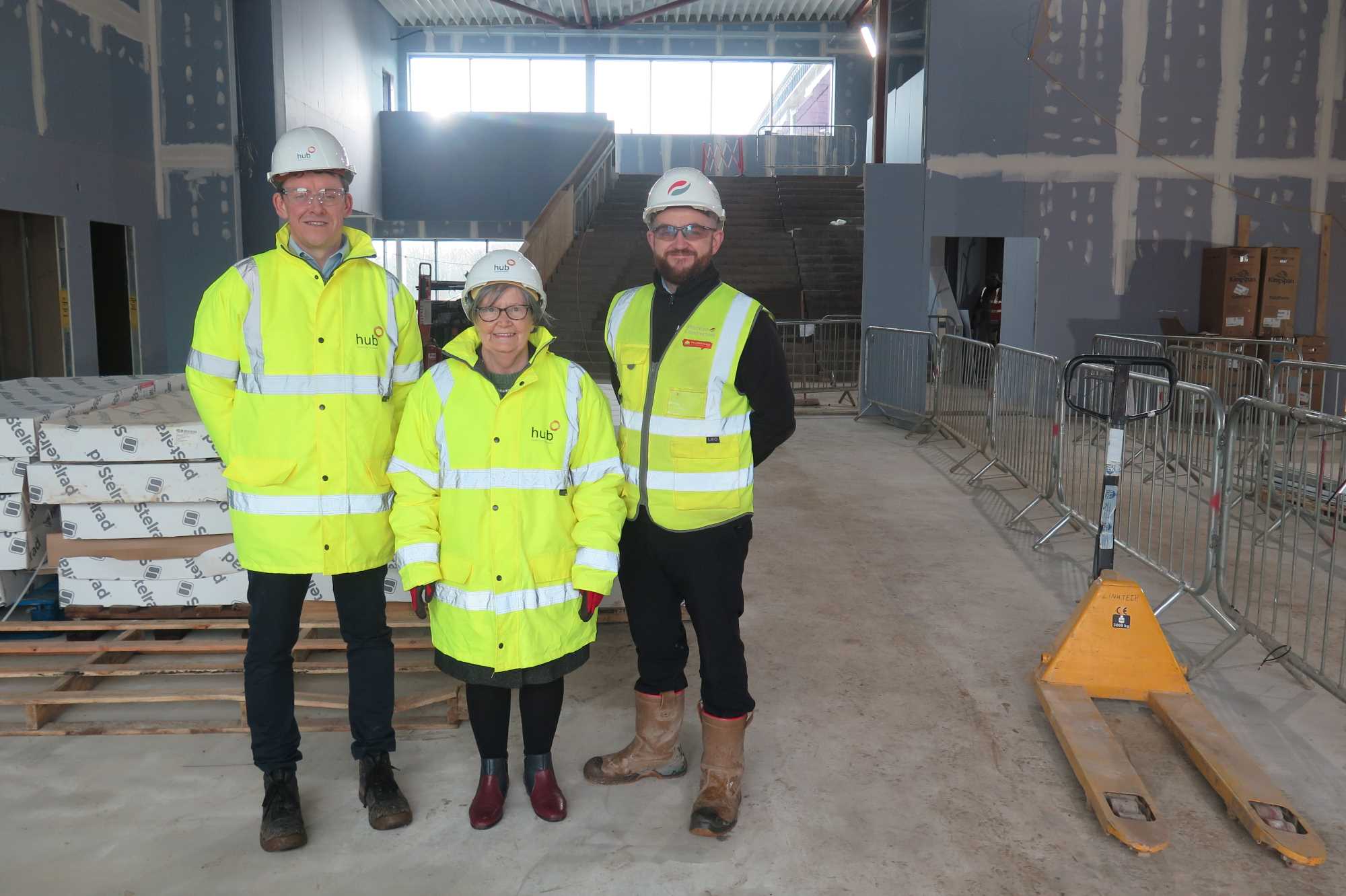 Progress and social impact hailed on new Midlothian school project