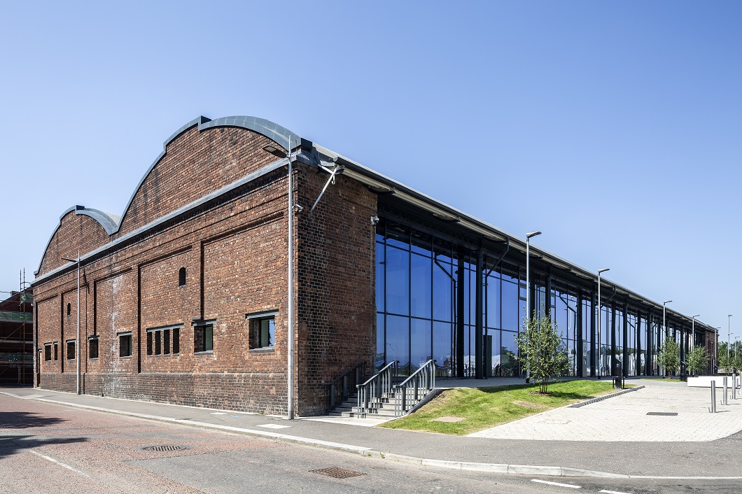Former Victorian purifier shed transformed into Dalmarnock business hub