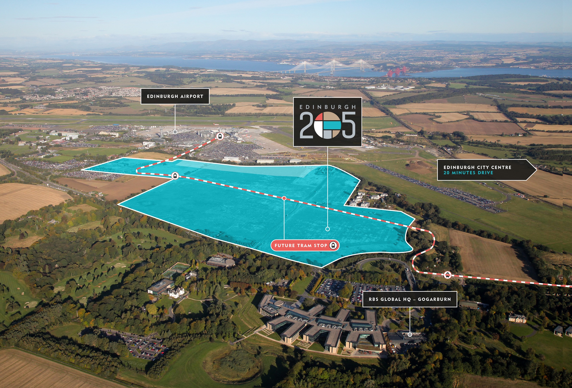 Development opportunities unveiled near Edinburgh and Glasgow airports