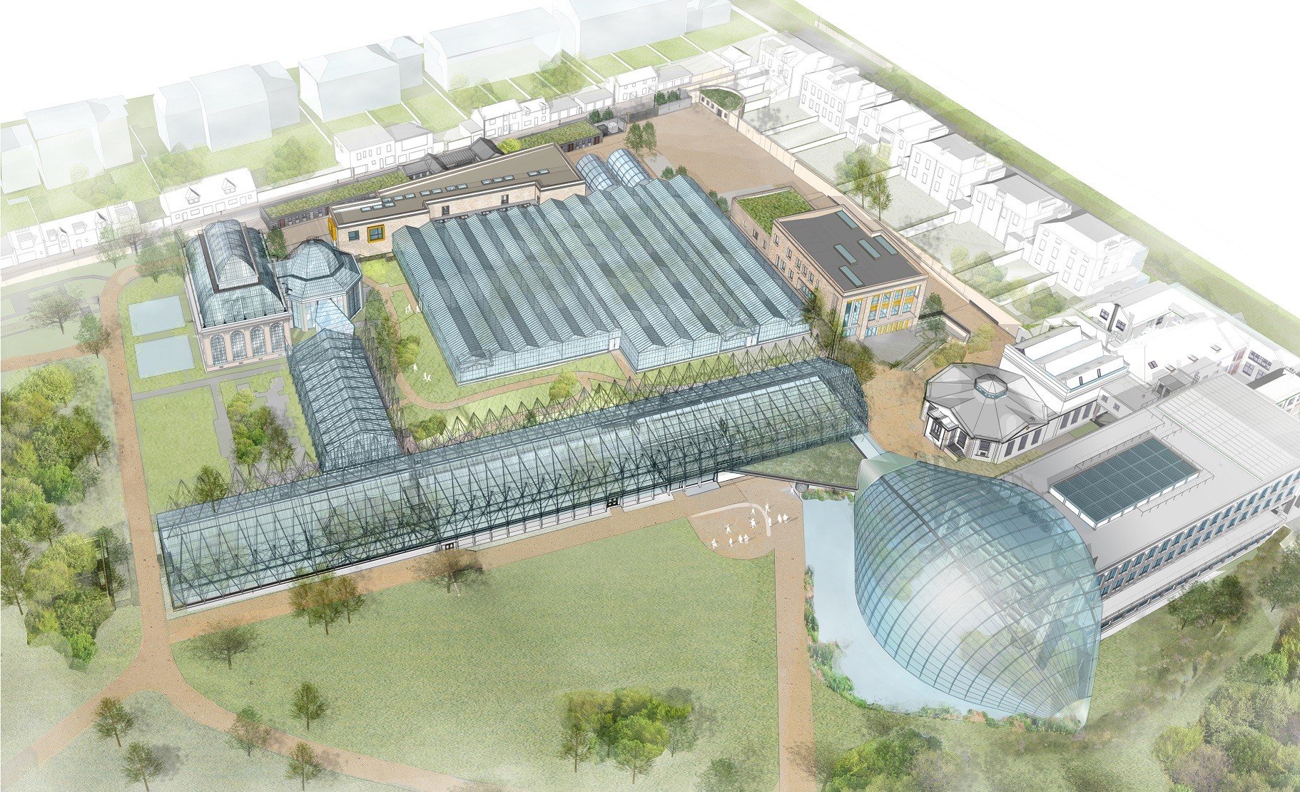 Edinburgh’s botanic garden transformation submitted for planning