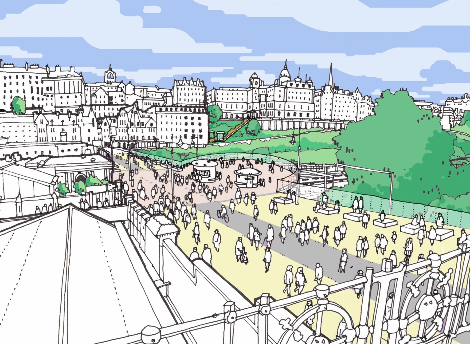 Edinburgh submits £314m city centre transformation masterplan for approval