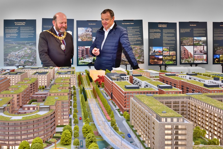 Parabola shares Edinburgh Park progress with Lord Provost