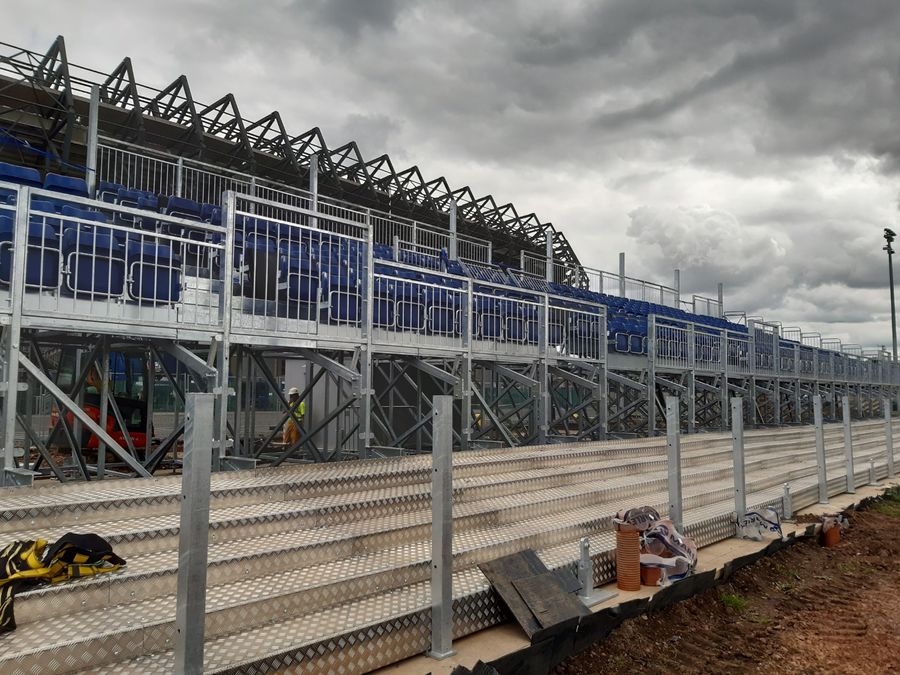 In pictures: Construction continues at Edinburgh Rugby stadium