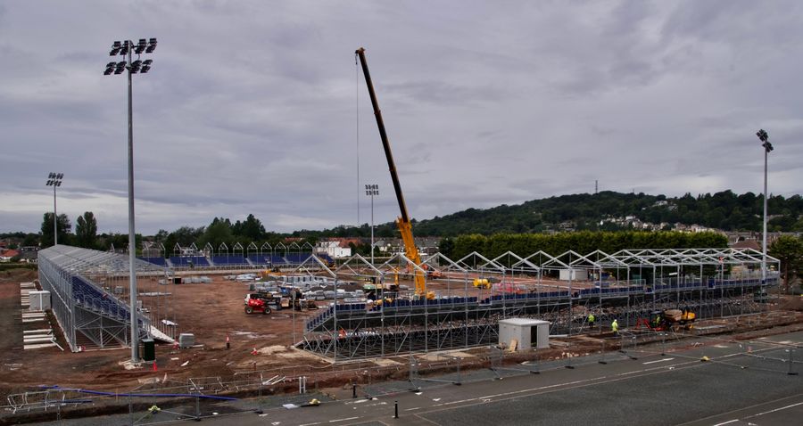 In pictures: Construction continues at Edinburgh Rugby stadium