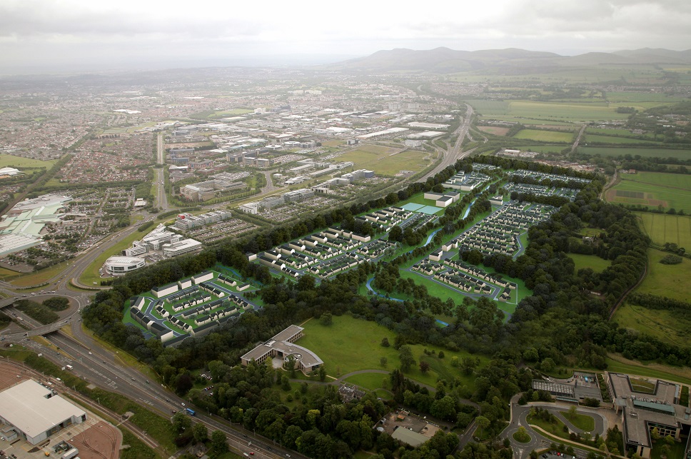 First phase of West Edinburgh ‘Garden District’ approved by Scottish Government