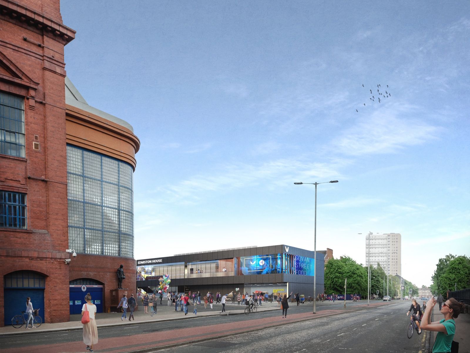 Rangers FC draw up plans to build new Edmiston House