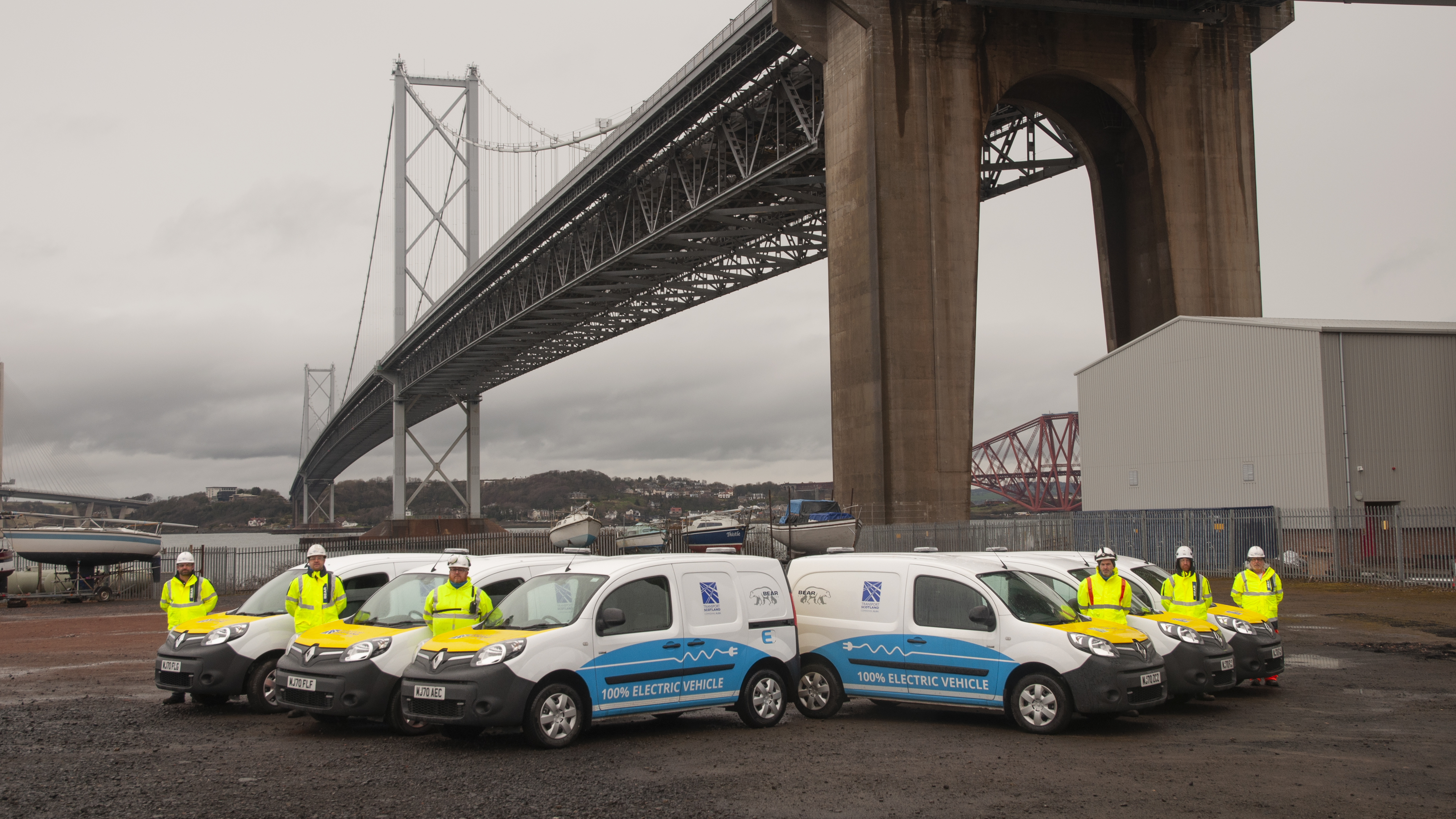 BEAR Scotland expands electric fleet with six new vehicles