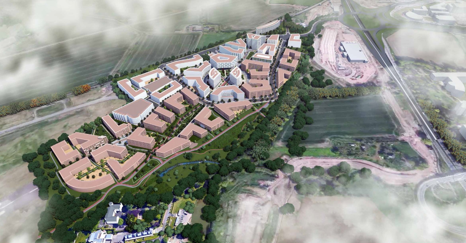 Developer commits to digital and residential quarter near Edinburgh Airport