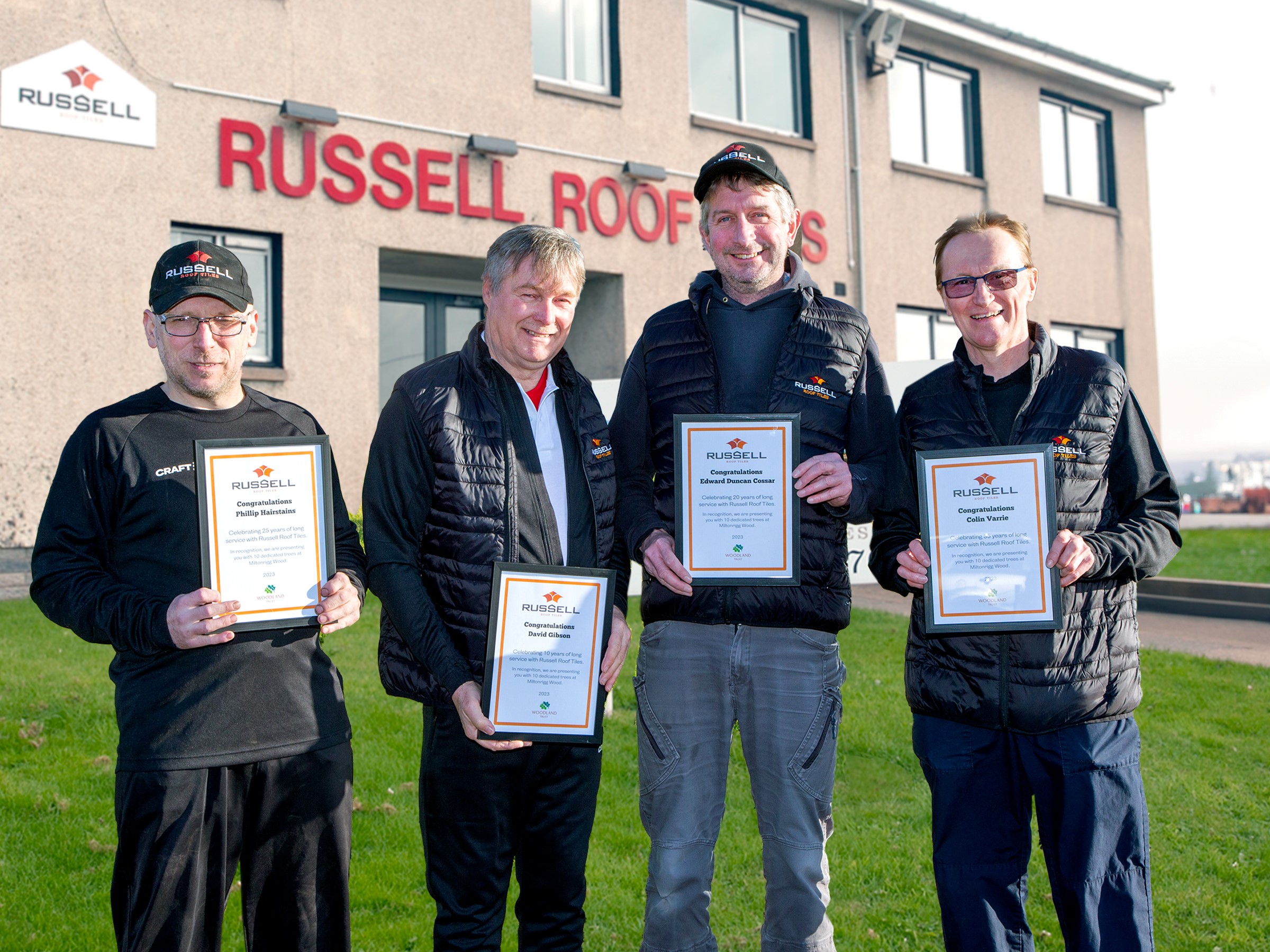 Long service legacy reflects sustainability credentials at Russell Roof Tiles