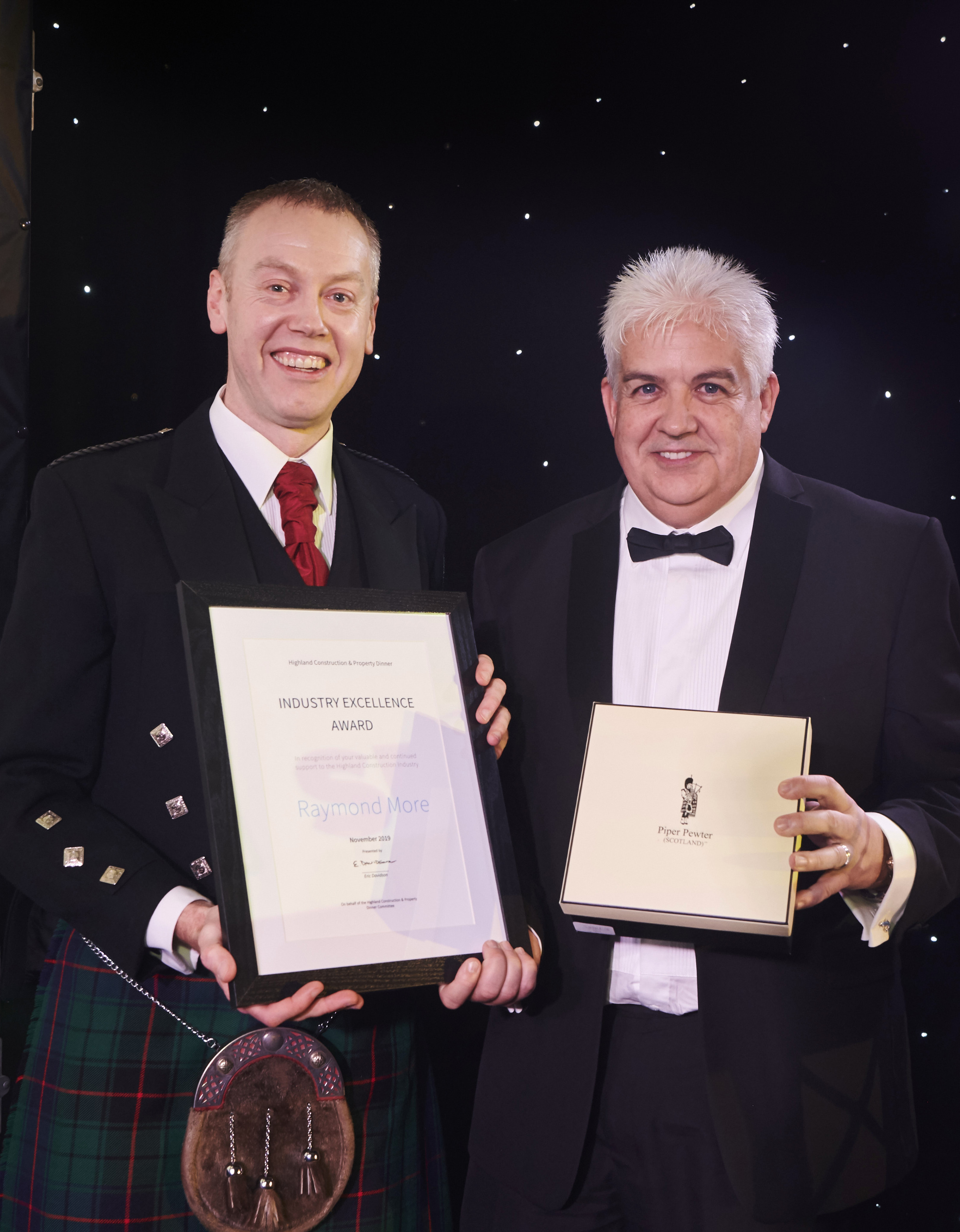 Robertson director recognised by peers for commitment to Highlands construction industry