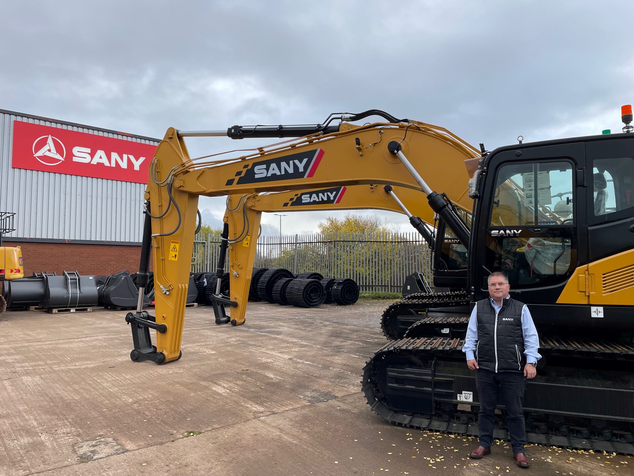 SANY strengthens sales team in Scotland