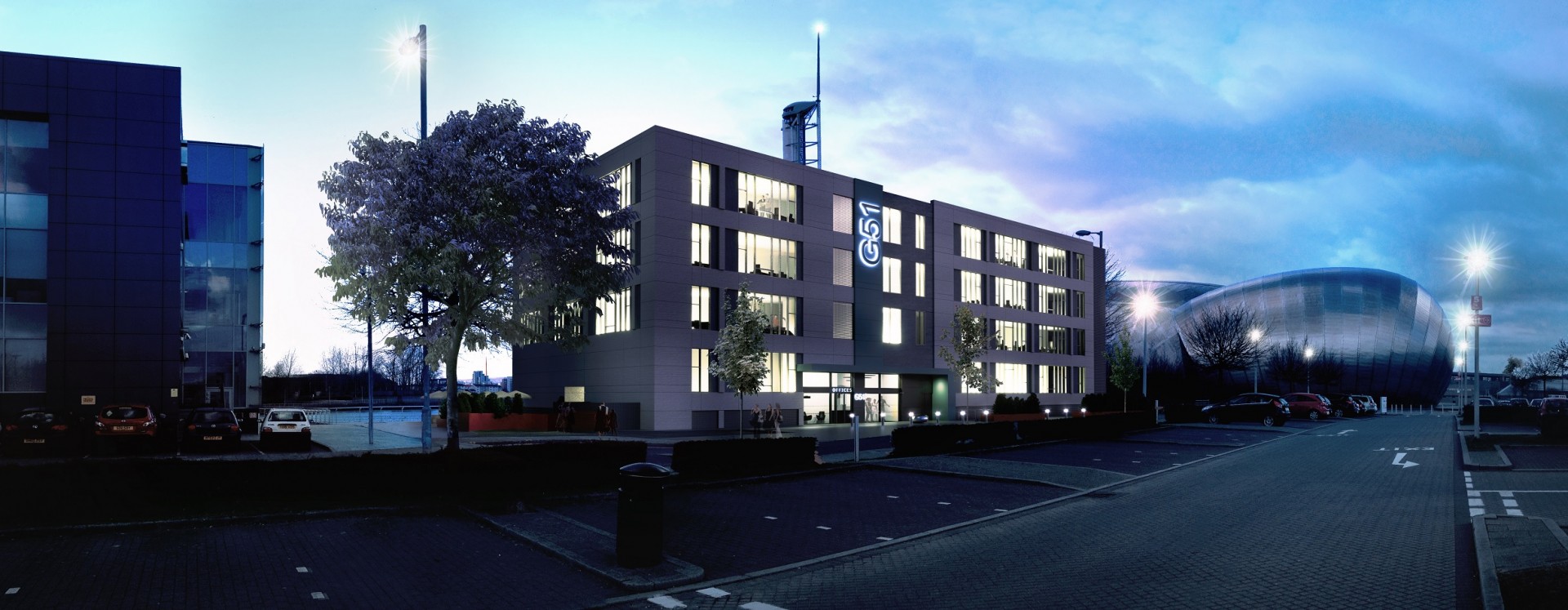 Green light for revised Pacific Quay office block