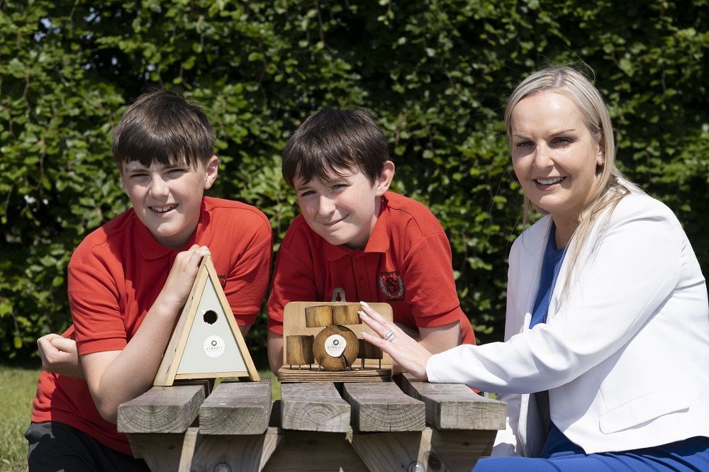 Barratt Developments and Stepps Primary School celebrate Garden Wildlife Week