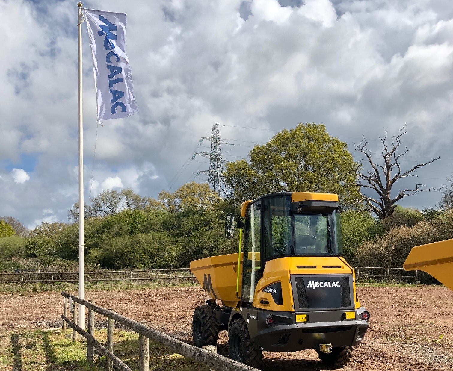 Mecalac unveils new site dumper models at UK demo event