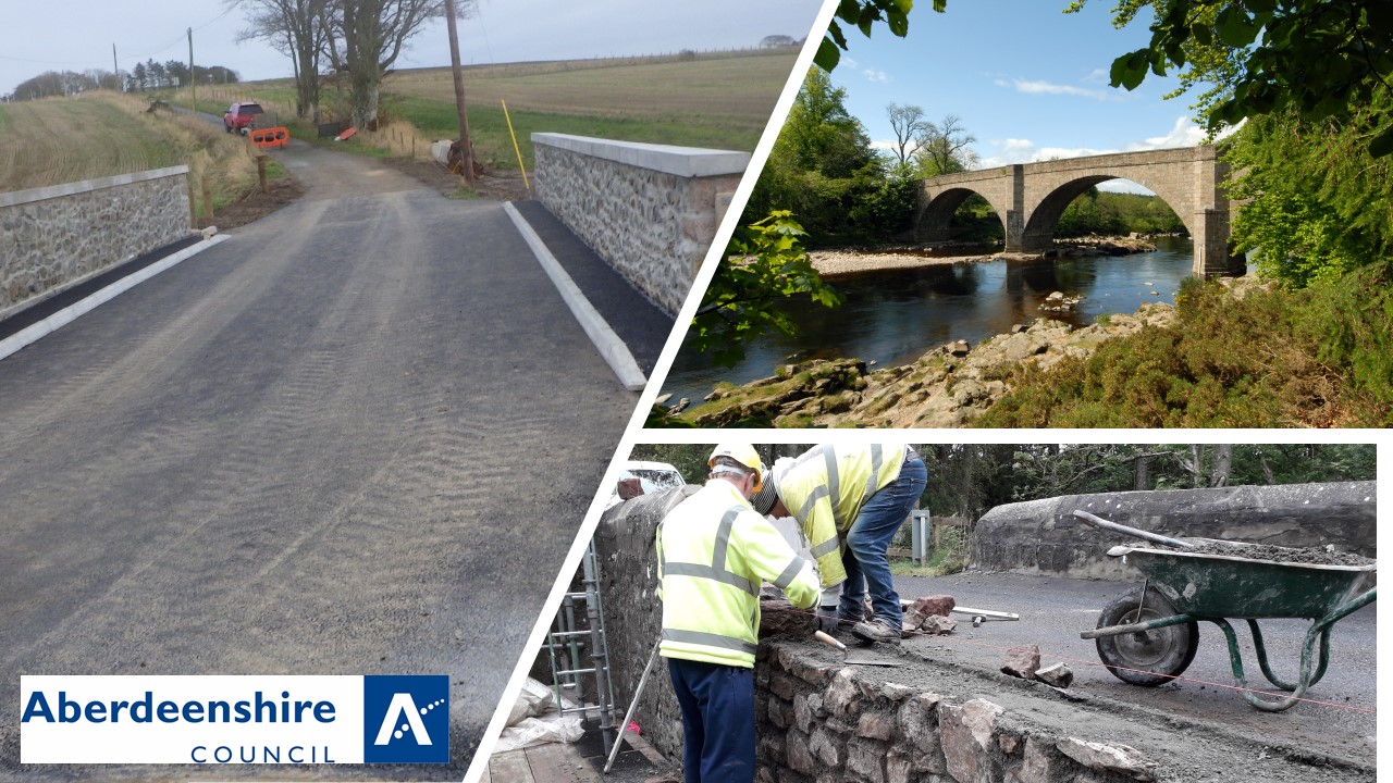 Ten-year £46m Aberdeenshire bridge prioritisation programme unveiled