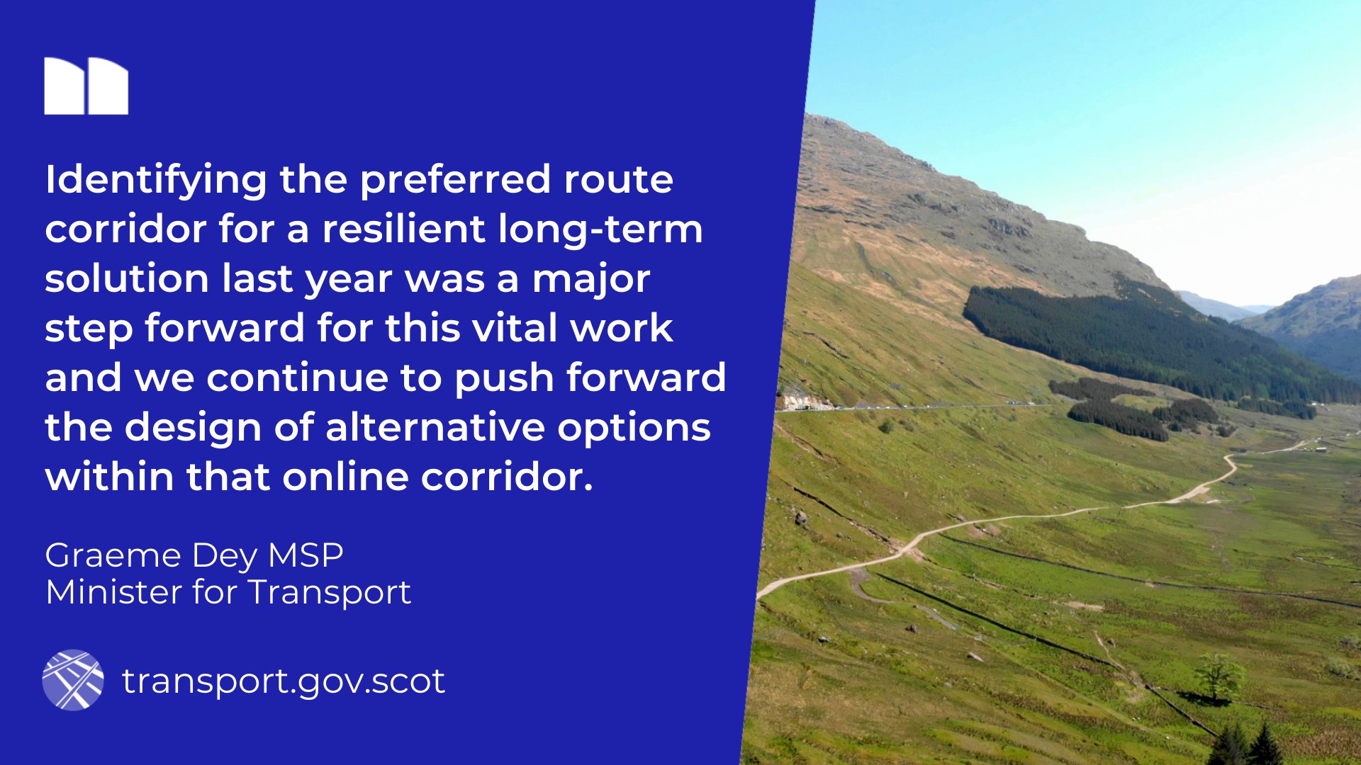 Transport Scotland awards £1.8m contract for A83 ground investigation work