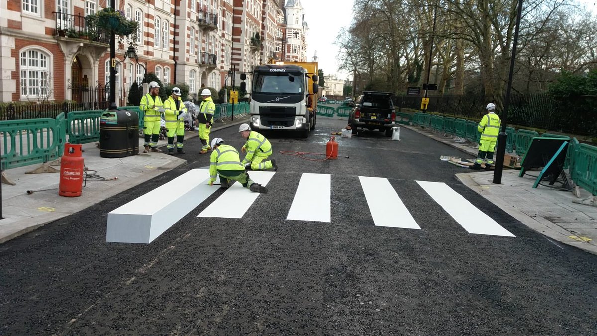 And finally… UK’s first 3D zebra crossing unveiled