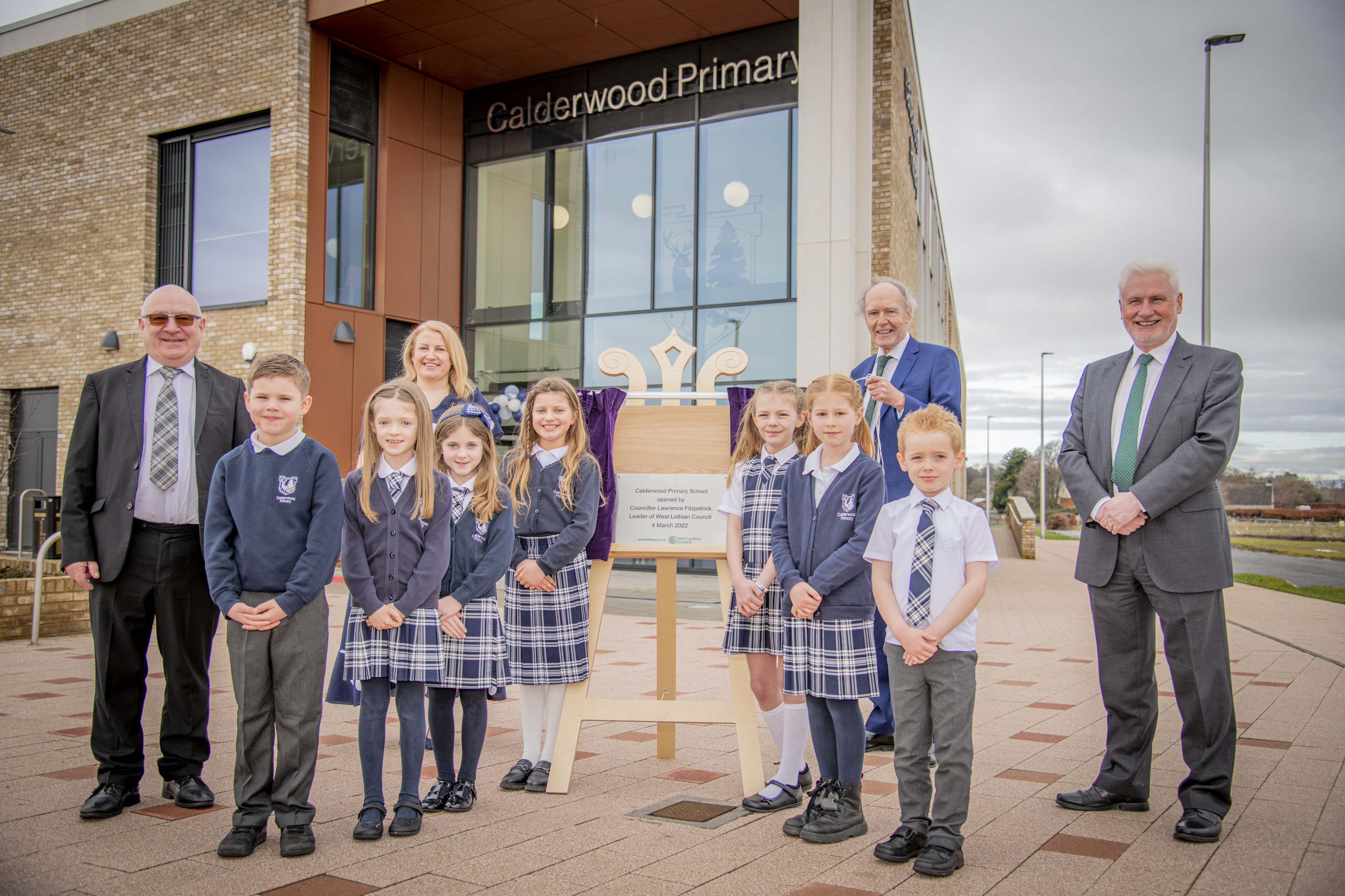 East Calder primary school officially opens as Livingston school nears completion