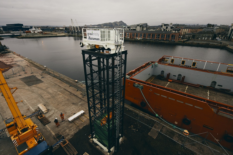 And finally... Edinburgh project to store renewable energy using gravity