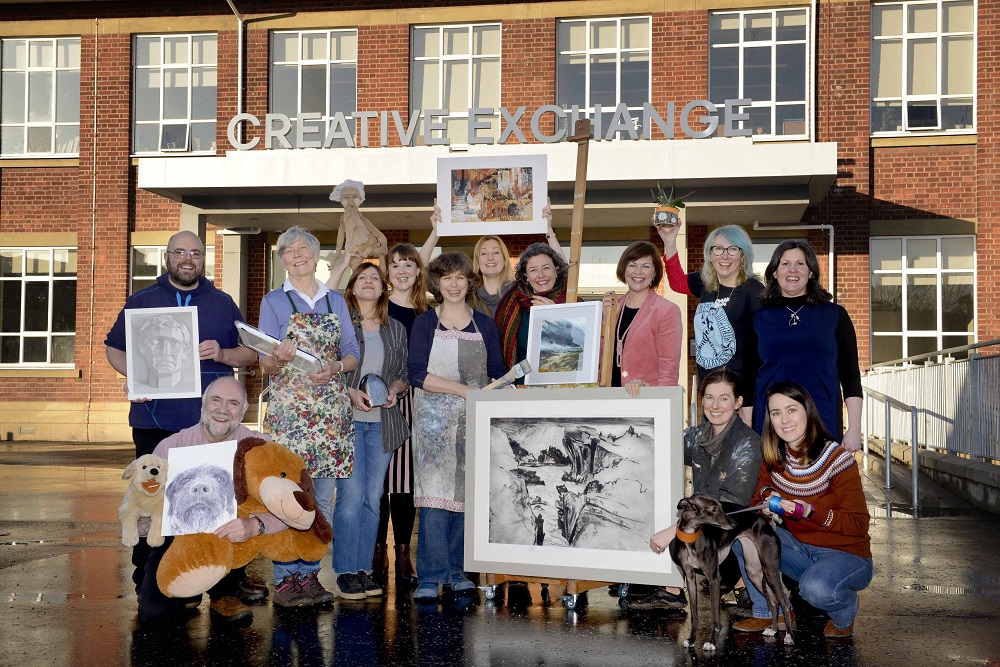 National arts charity celebrates new Perth studios as work begins in Inverness