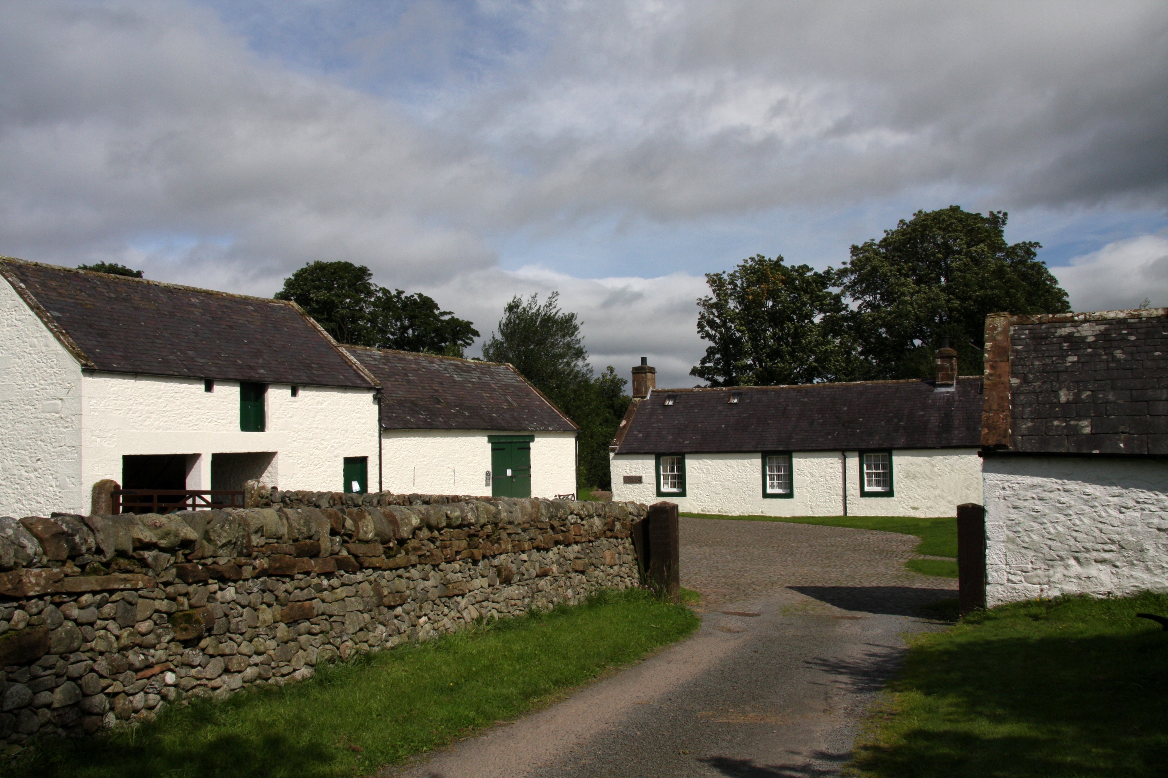 And finally... New trustees fight to preserve Robert Burns' riverside home