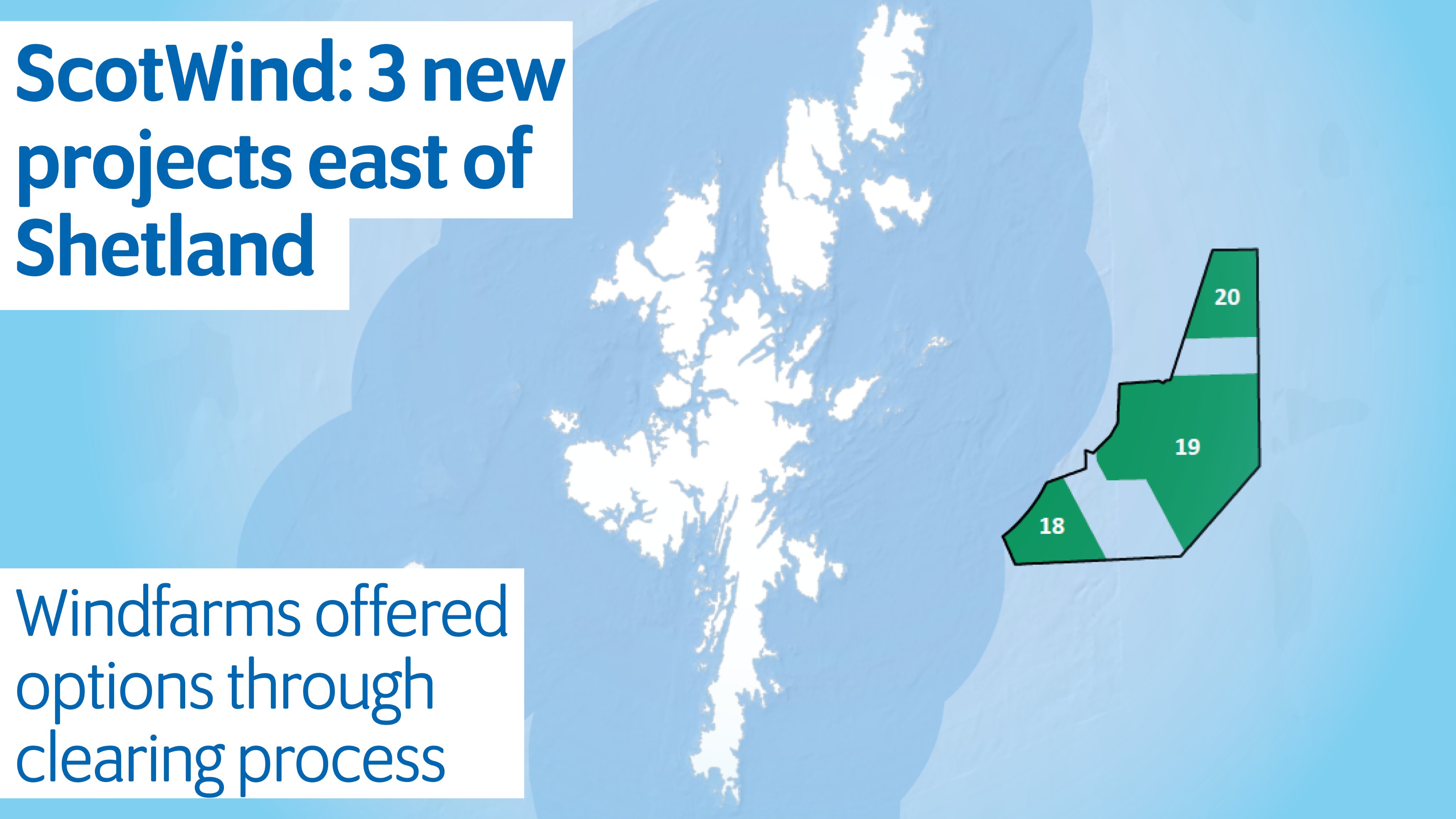 Three new Shetland wind projects given Crown Estate approval