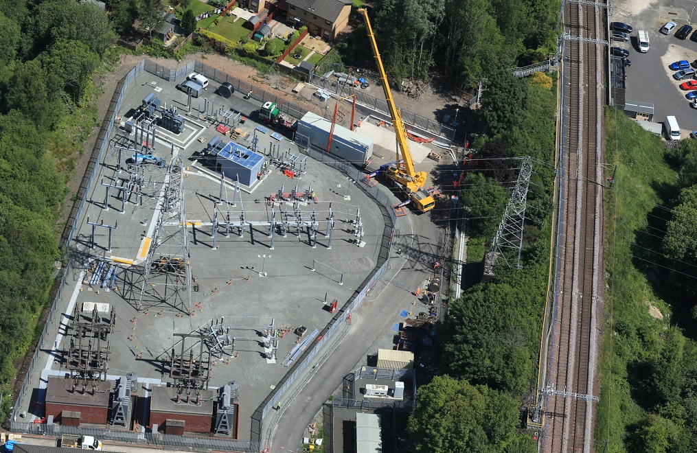 First new feeder station for railway green investment programme in place