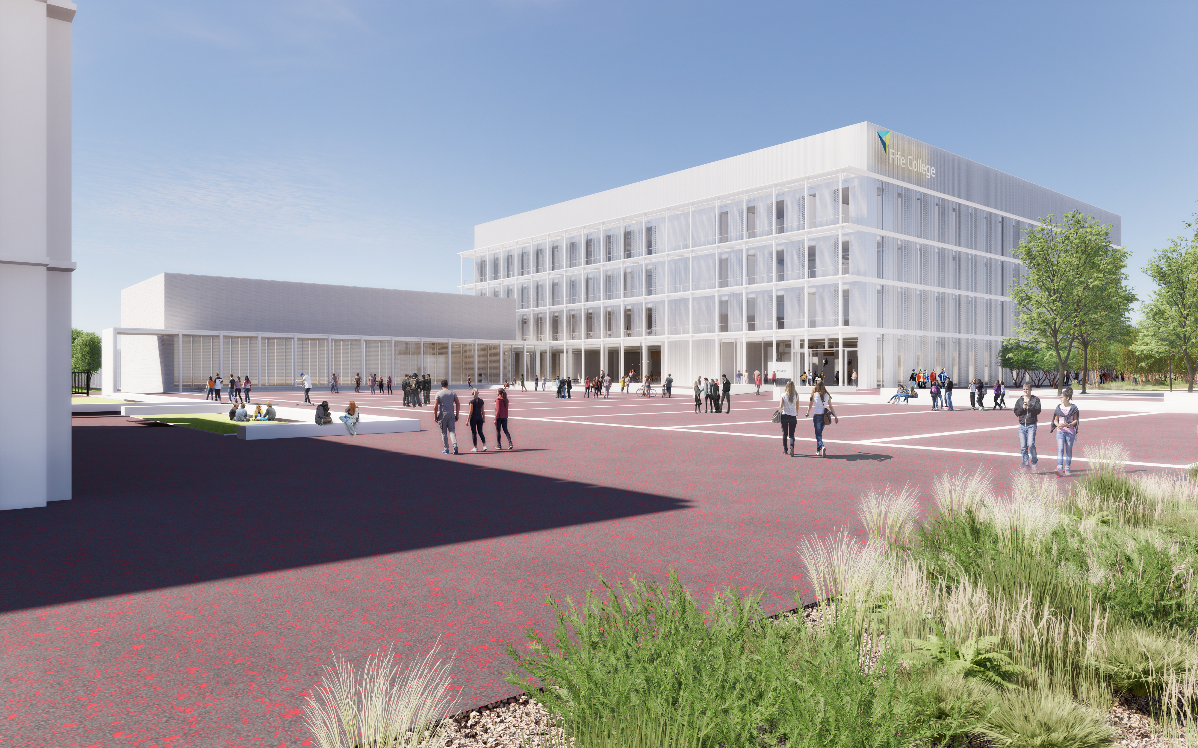 Approval granted for Fife College to progress with first net-zero college building