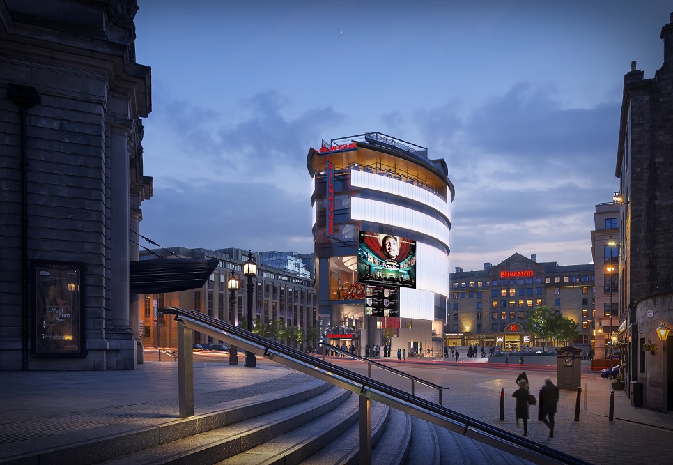 Video: New 11-storey cinema tower planned for Edinburgh public square