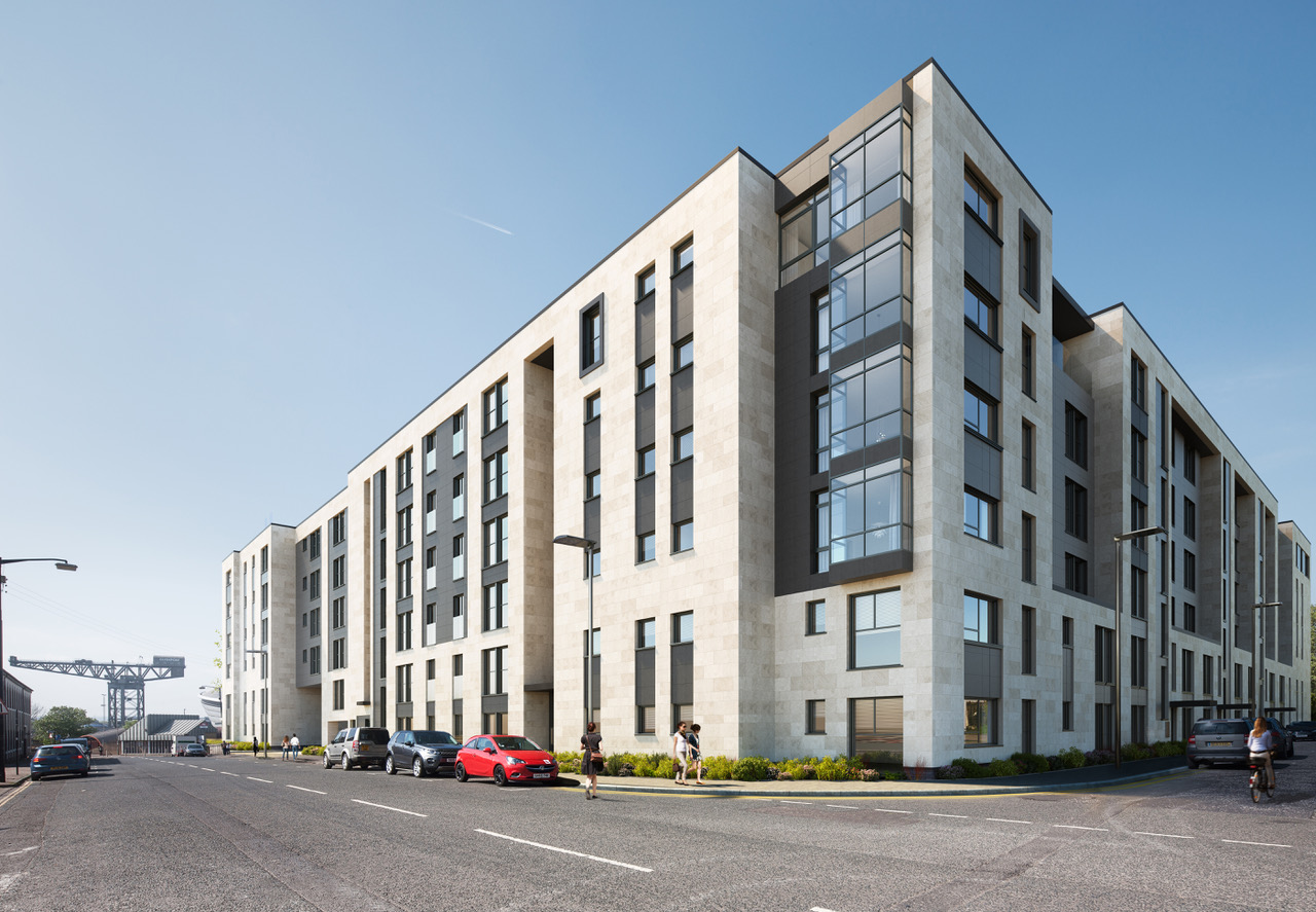 Ogilvie begins construction of Finnieston apartments