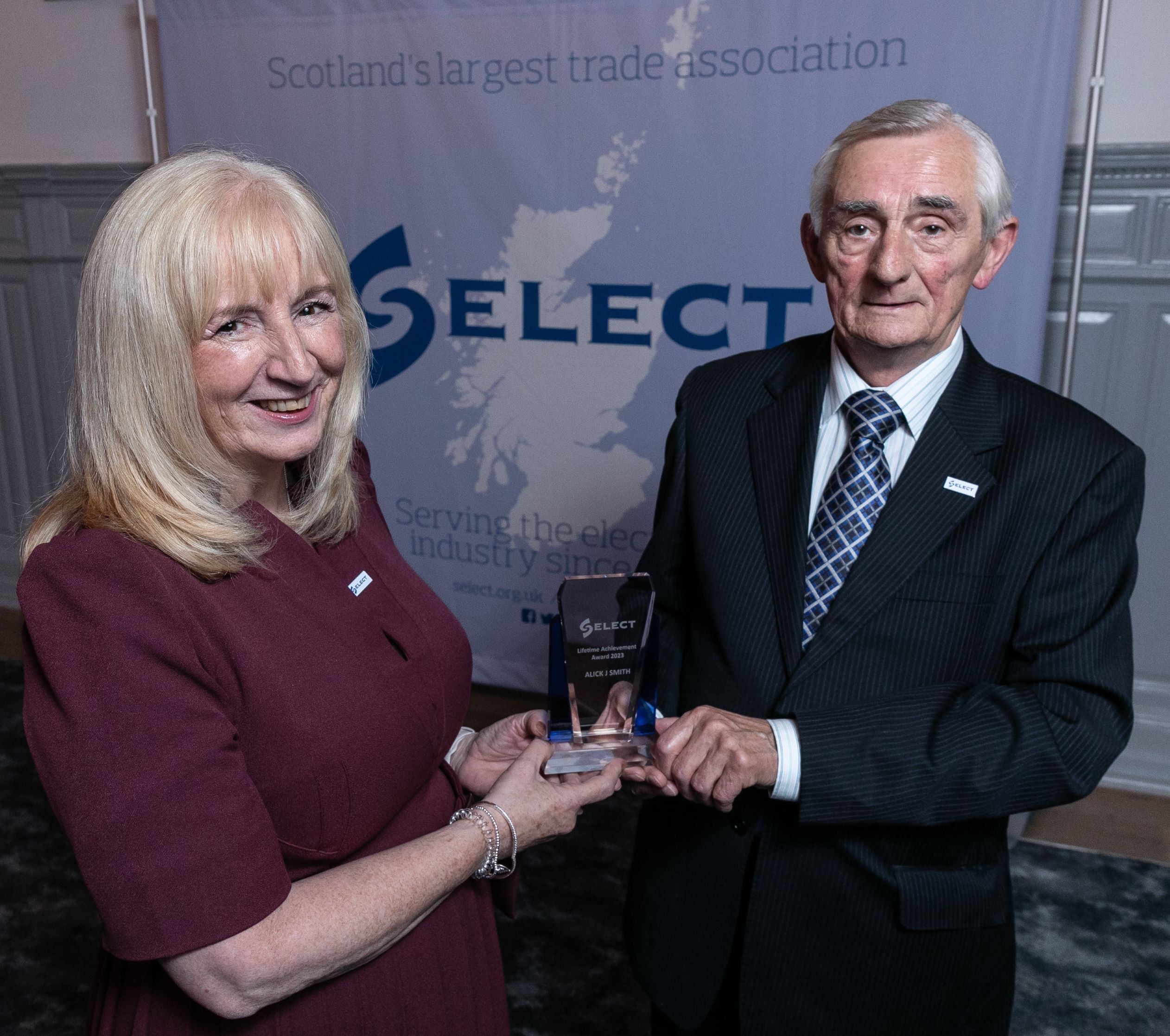 SELECT recognises career of ‘unsung hero’ Alick Smith with its prestigious Lifetime Achievement Award