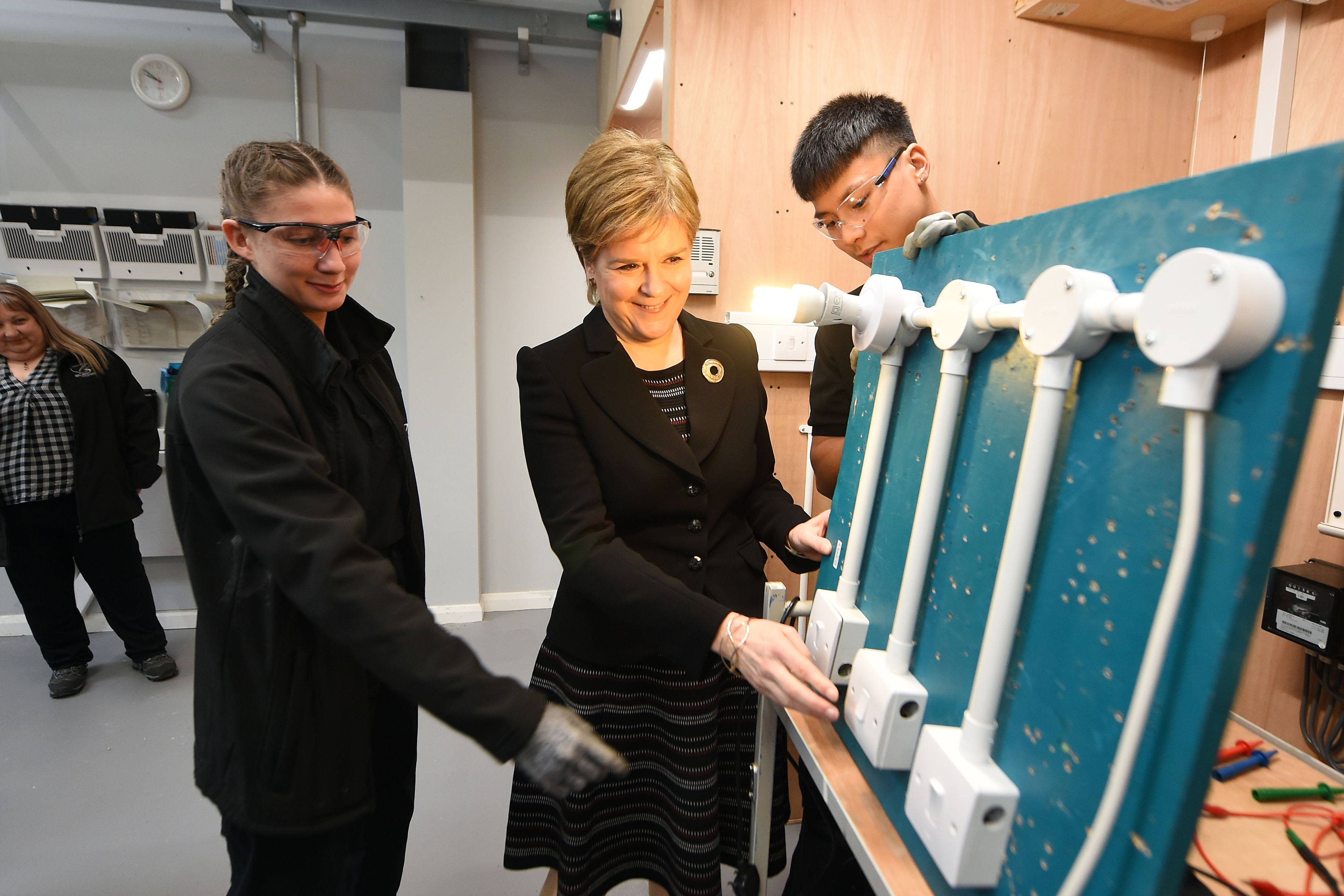 First Minister opens City Building college