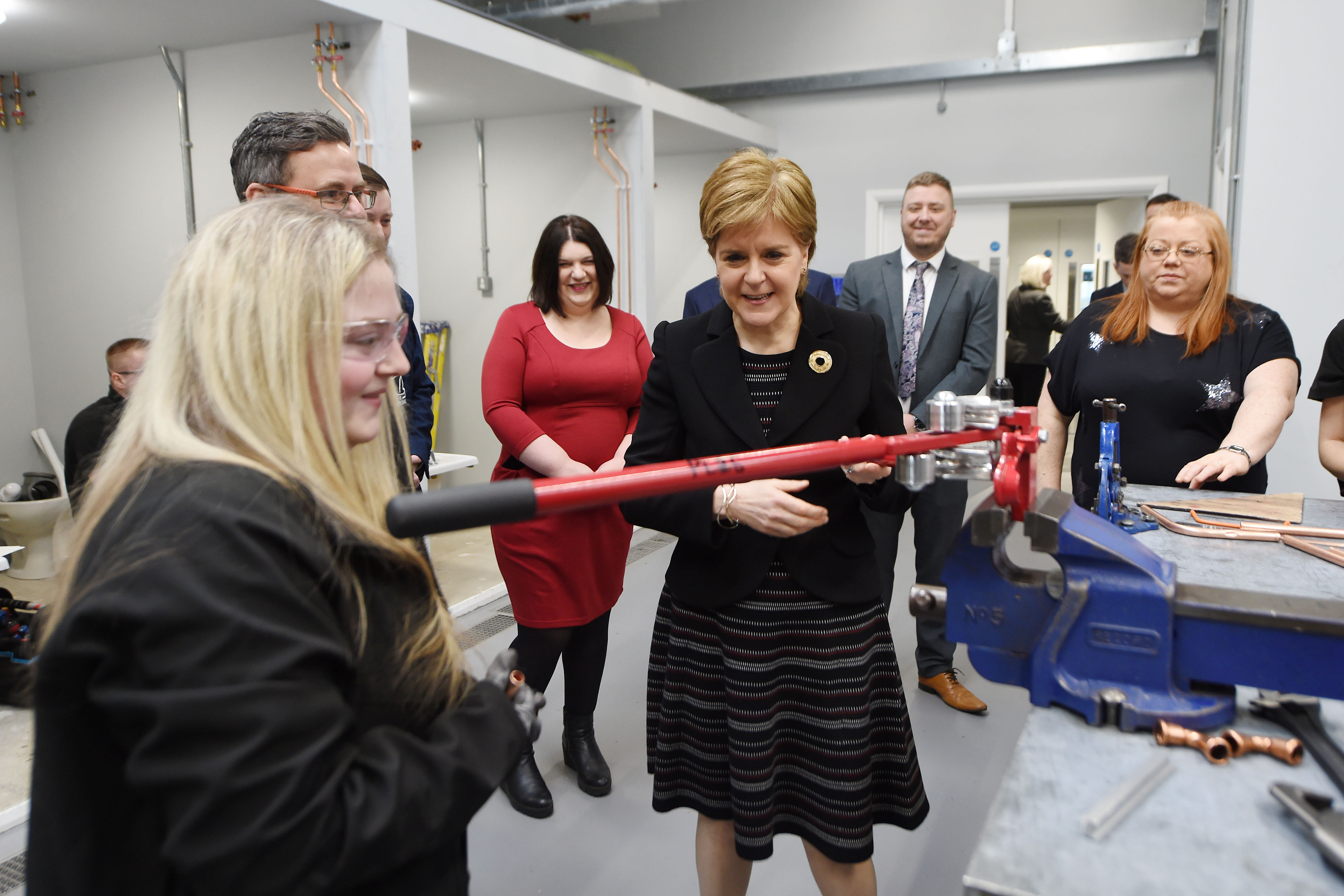 First Minister opens City Building college