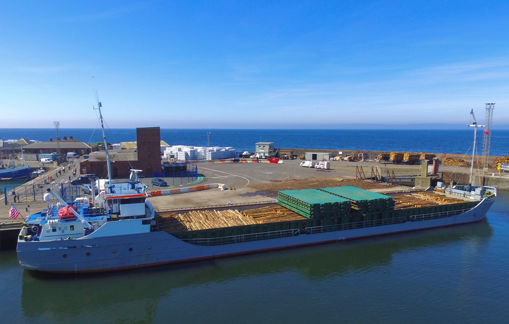 New £2.6m west coast contract promotes timber transport by sea