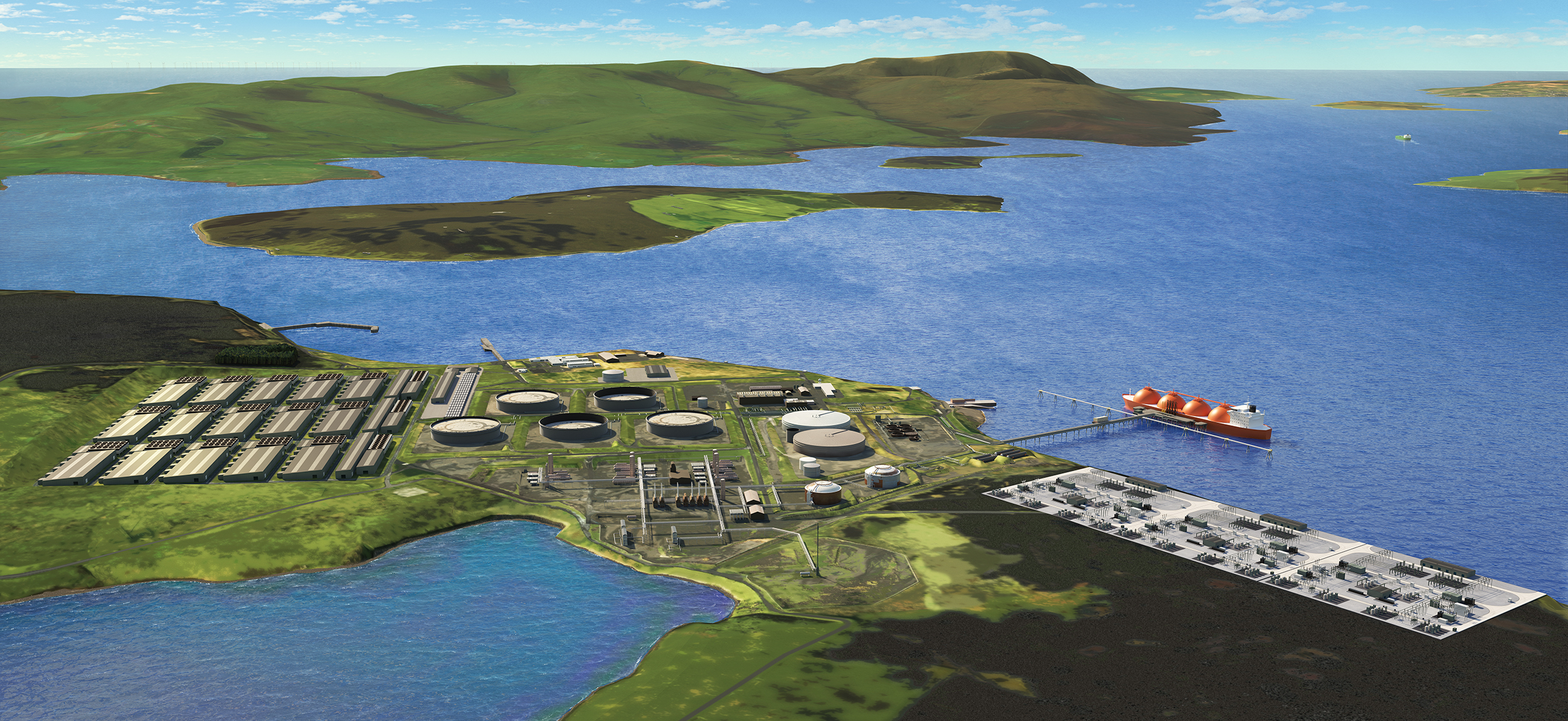Large-scale green hydrogen facility planned in Orkney