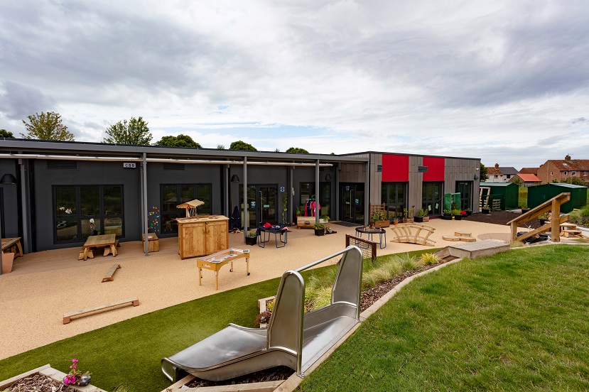 Portakabin delivers carbon neutral nursery project in Ayr