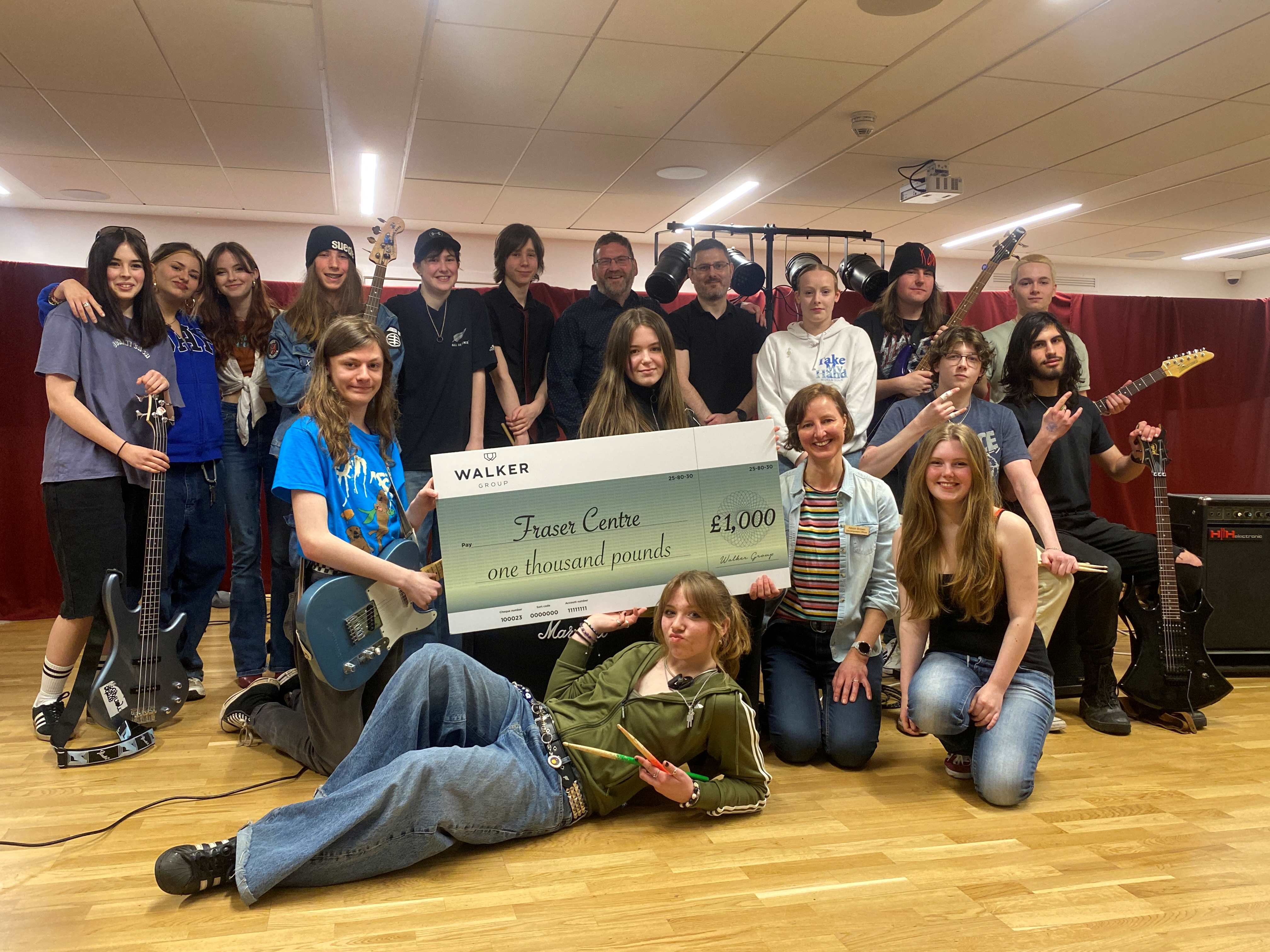 Youth music night in Tranent receives cash injection from housebuilder