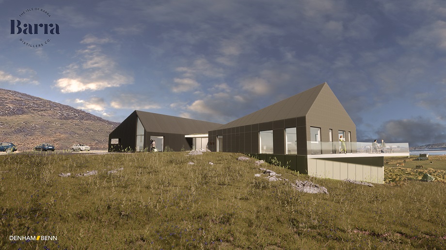 Plans lodged for new Barra whisky distillery