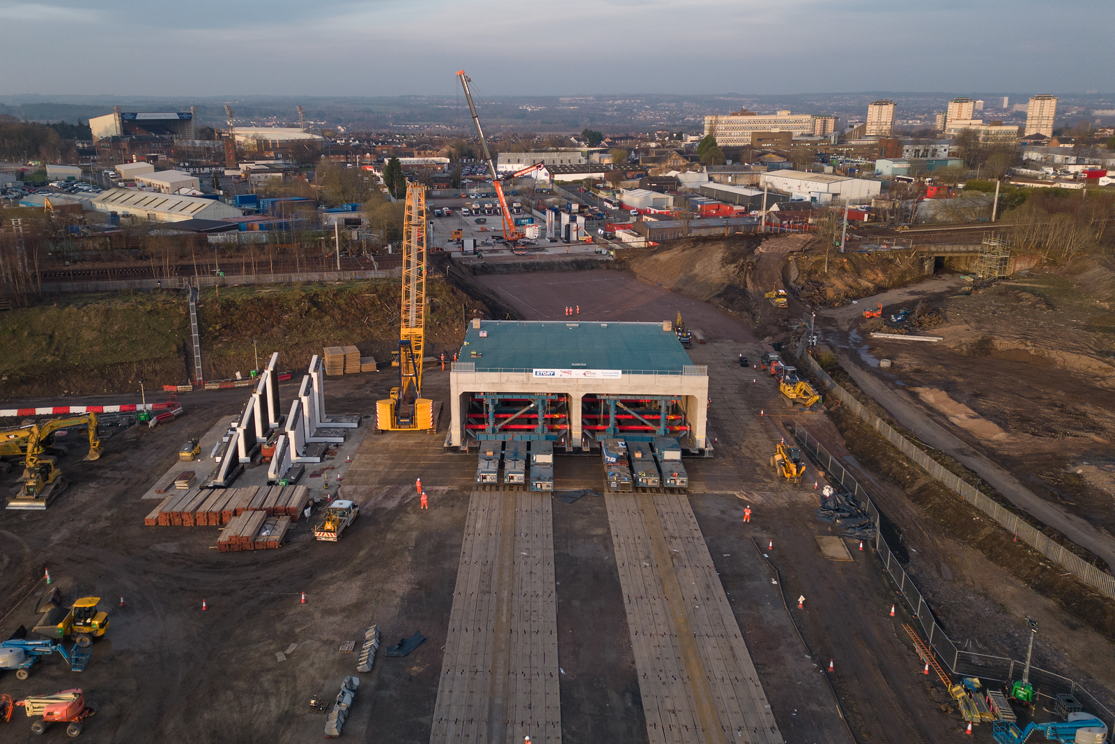 Video: New rail bridge signals next step in Ravenscraig regeneration