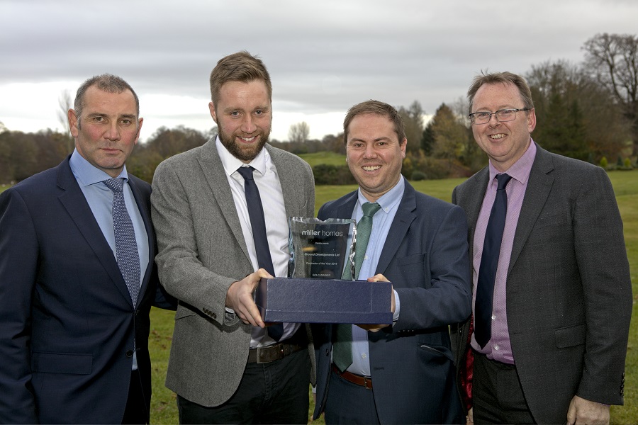 GDL named Scottish Contractor of the Year by Miller Homes