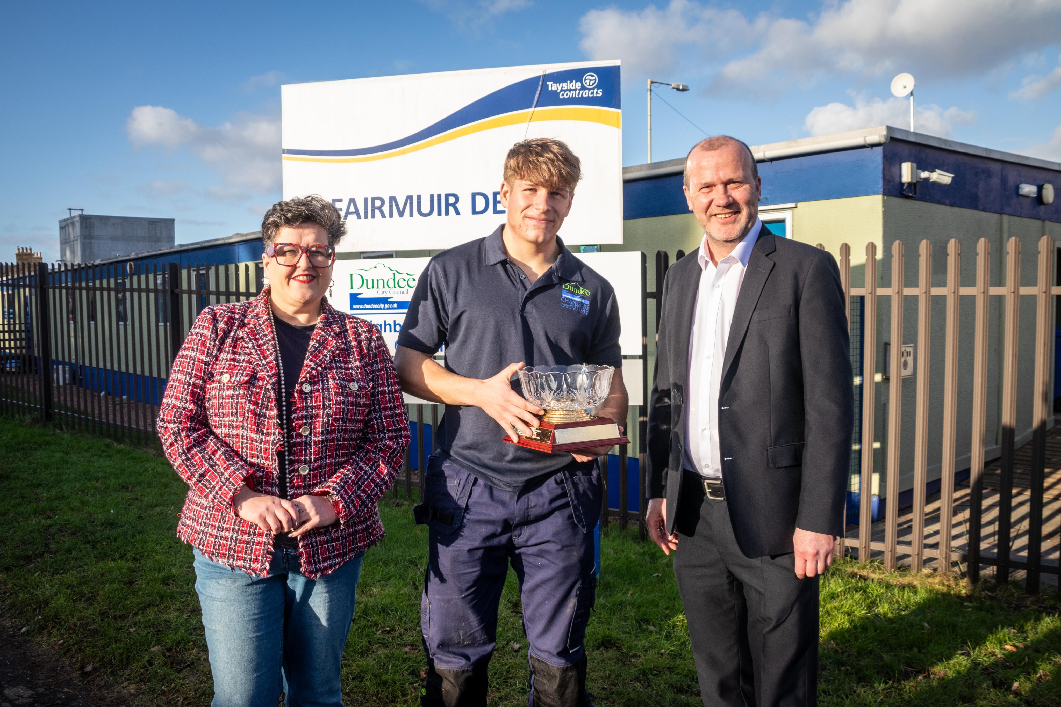 Dundee roofing apprentice wins Bill McKay trophy