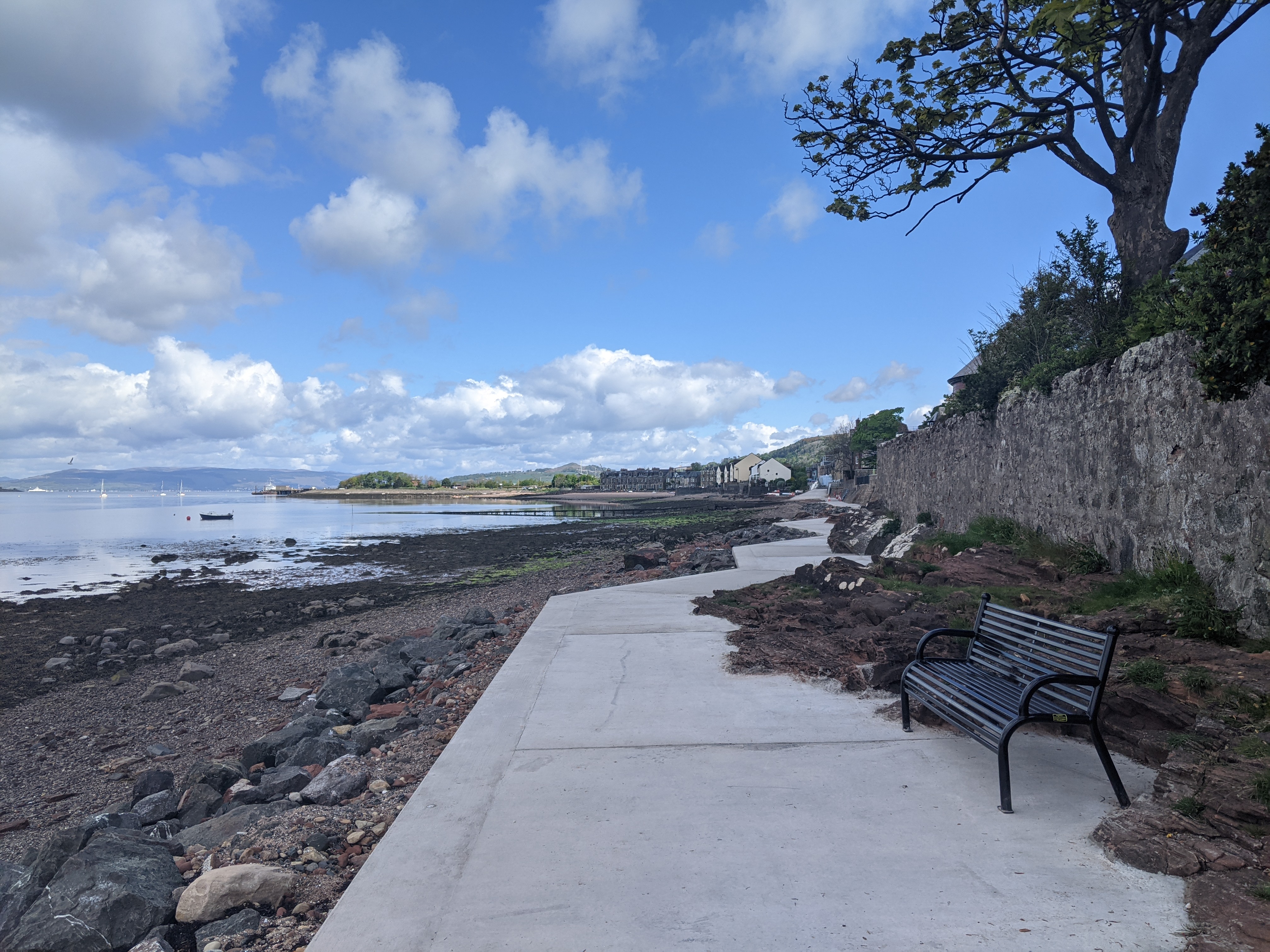 Fairlie Coastal Path on way to completion with final phase of works underway