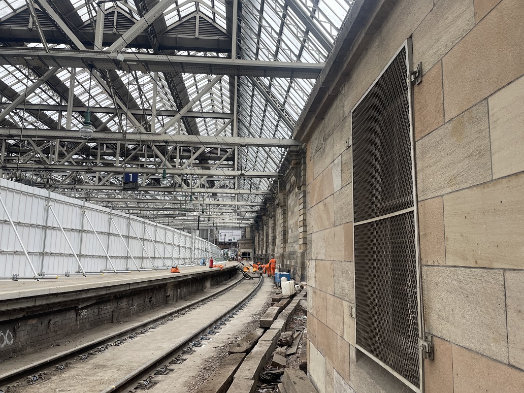 Glasgow Central’s £1.2m platform improvement project 'on-track'