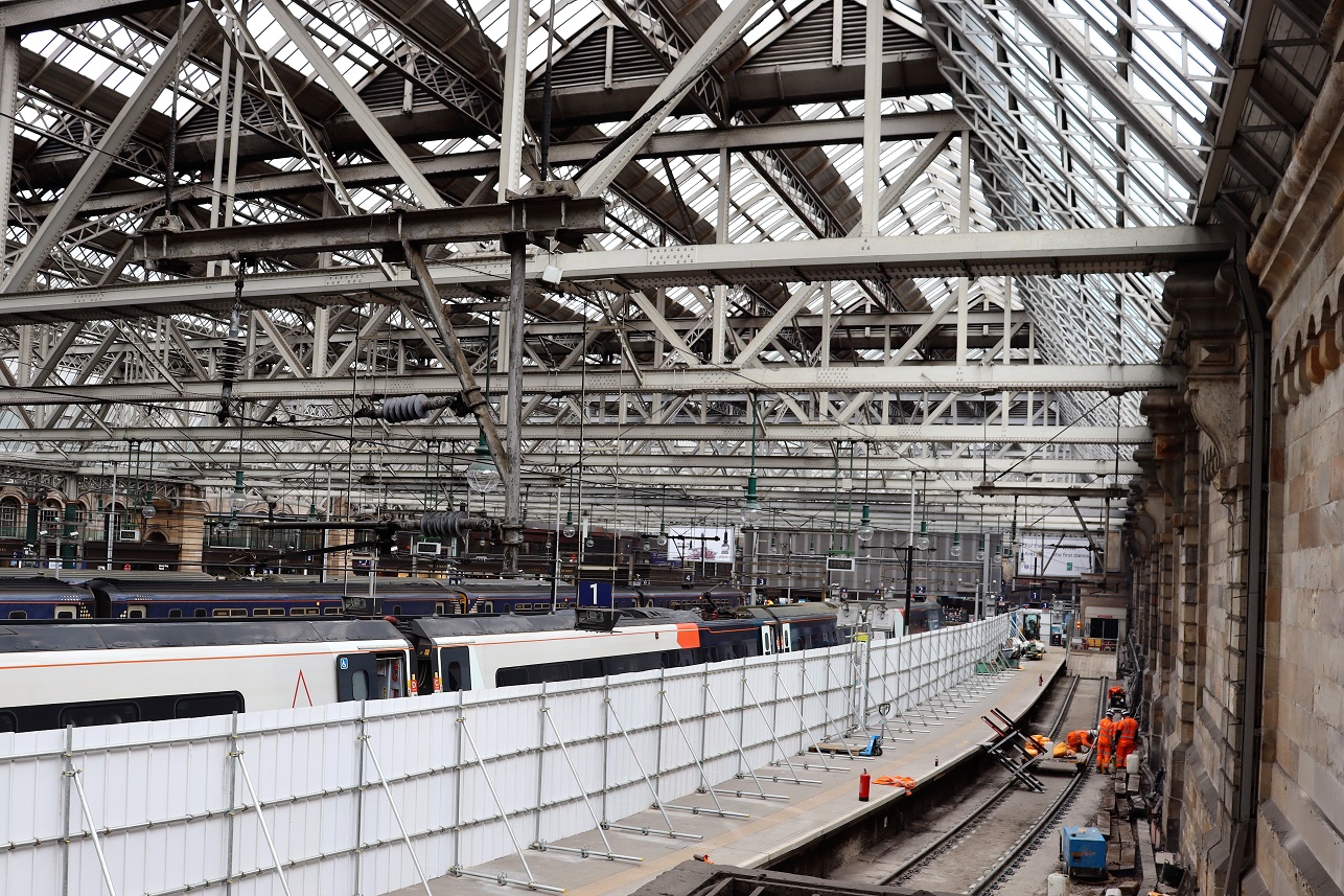 Glasgow Central’s £1.2m platform improvement project 'on-track'