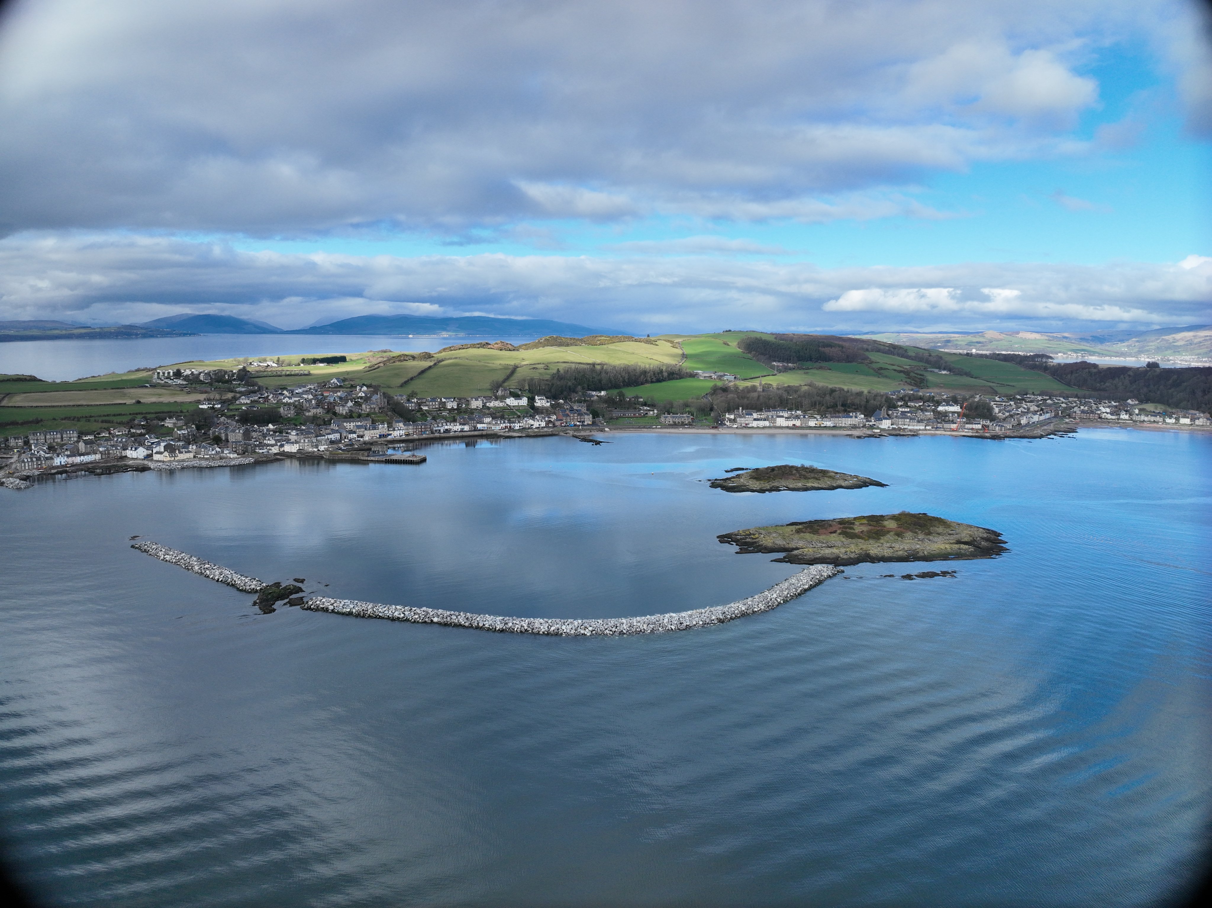Isle of Cumbrae flood protection scheme reaches major milestone