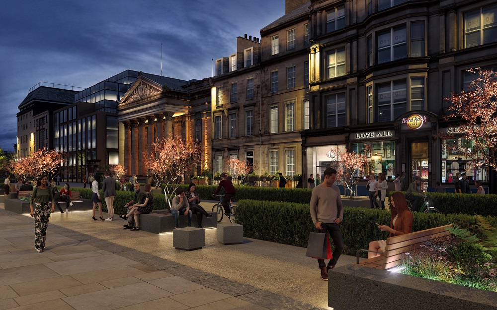 In Pictures: Car-free vision unveiled for Edinburgh’s George Street