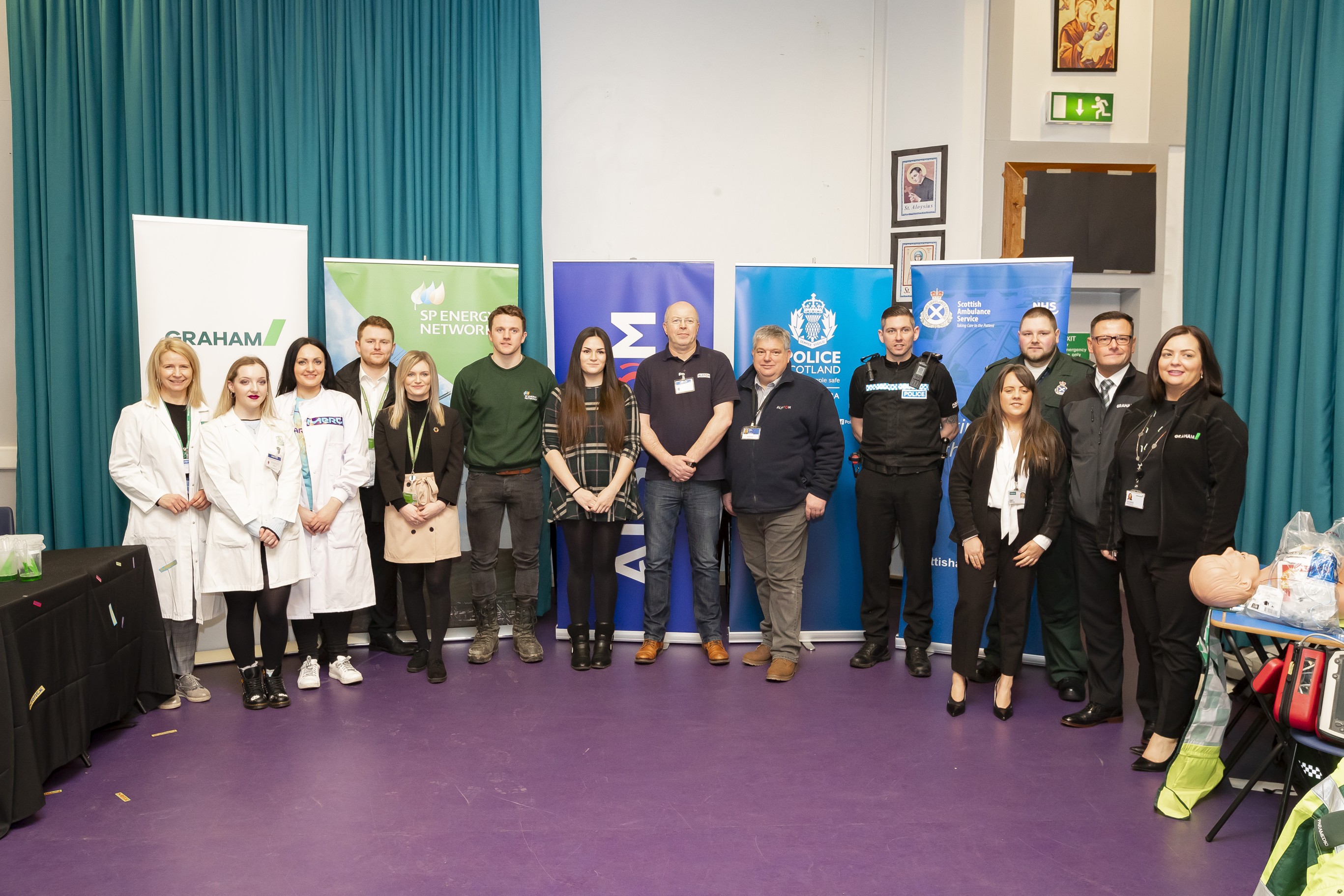 GRAHAM promotes STEM careers to Barmulloch young people