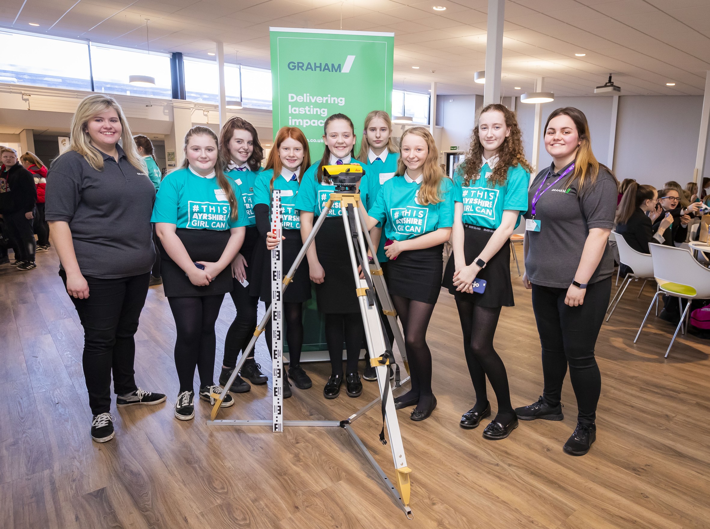 GRAHAM supports Ayrshire College in campaign to encourage female construction careers