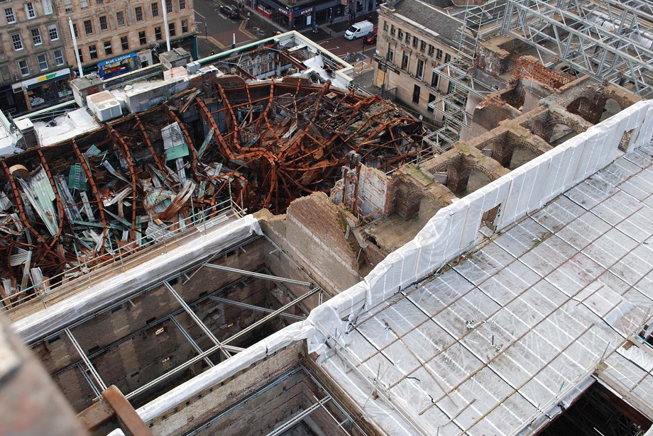 Cause of second fire at Glasgow School of Art ‘undetermined’